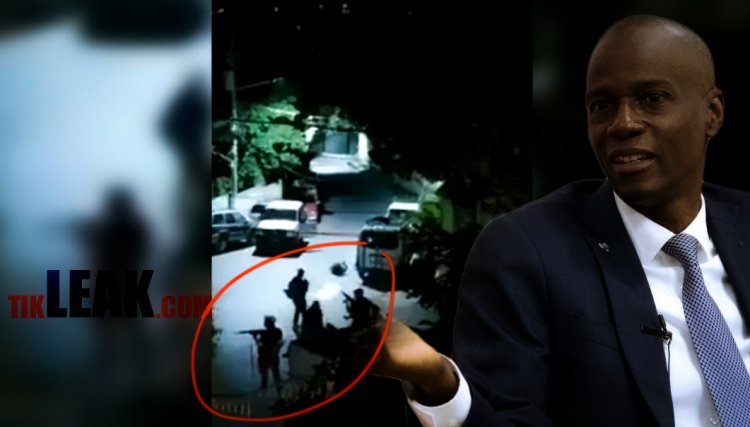 Surveillance Camera: President Jovenel Moïse has been shot dead