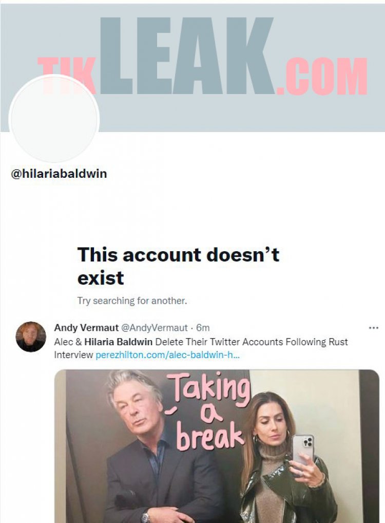 Alec Baldwin and wife Hilaria delete Twitter accounts days after interview with 'Rust'