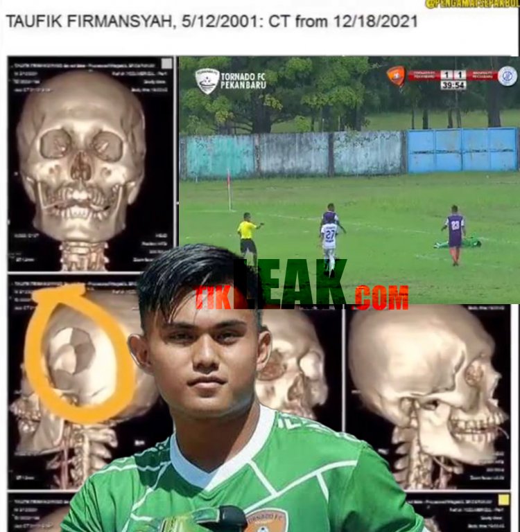 Goalkeeper Taufik Ramsyah dies after colliding with another player in the middle of the game | VIDEO