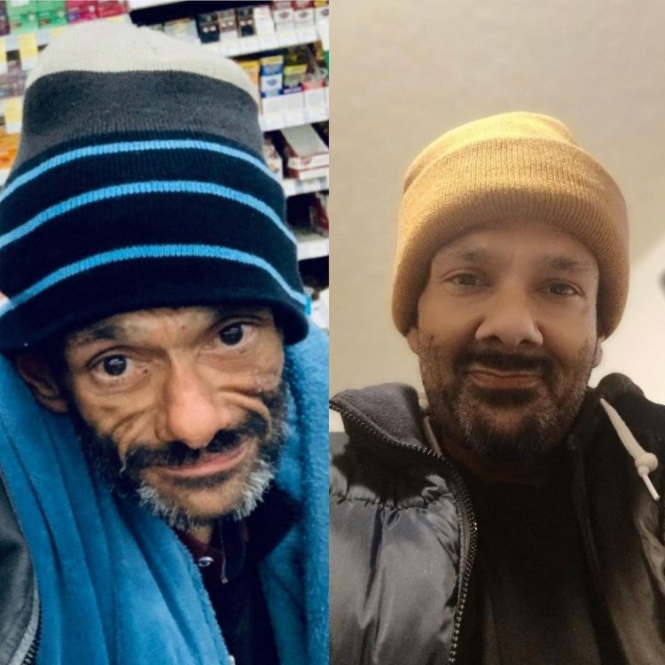 Shaun Weiss 2 years sober Before after picture