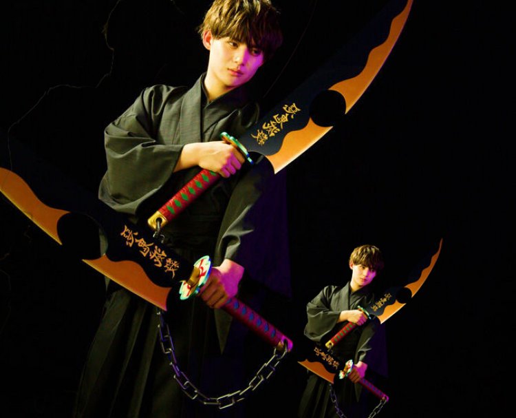 Bandai releases a life-size replica of the Nichirin swords of Tengen Uzui from Demon Slayer
