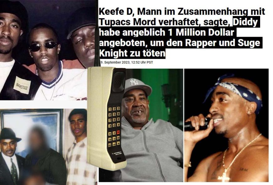 Puff Daddy Mord an Tupac & Notorious B.I.G. ? Keefe D (Keith Davis) verhaftet!
